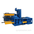 Troi naddion Dur Awtomatig Hydrolig Baling Baler